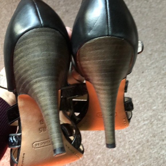 COACH Evie sandals EUC size 8.5 - Picture 4 of 8